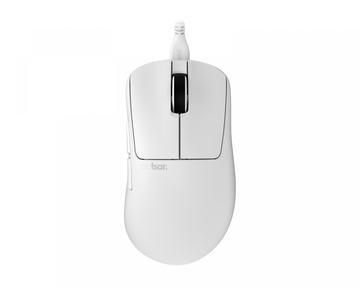 Pulsar Xlite Medium Wired Spillmus - Hvit