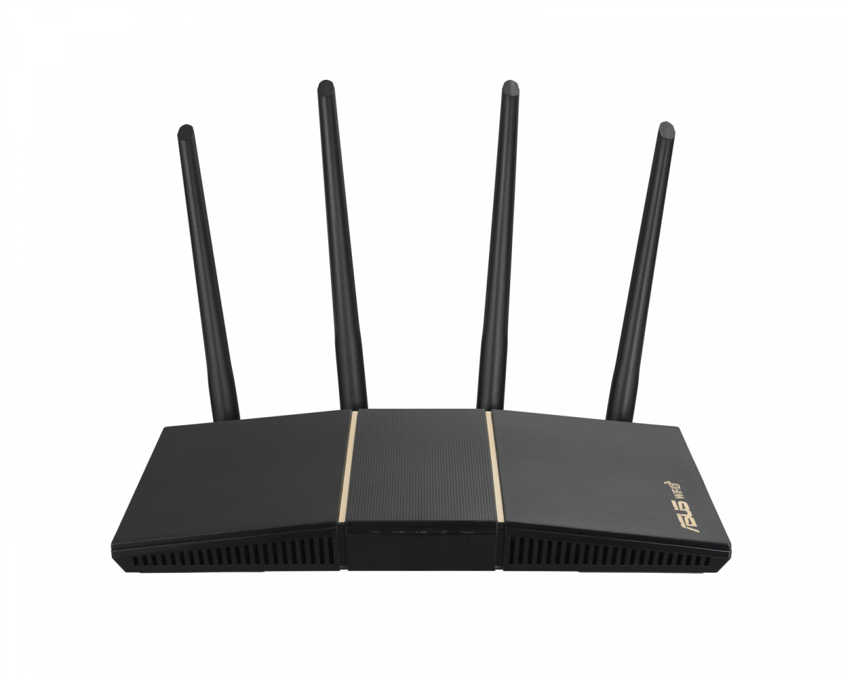 Asus RT-AX57 WiFi 6 Router, Dual-Band, 4-Ports RJ-45