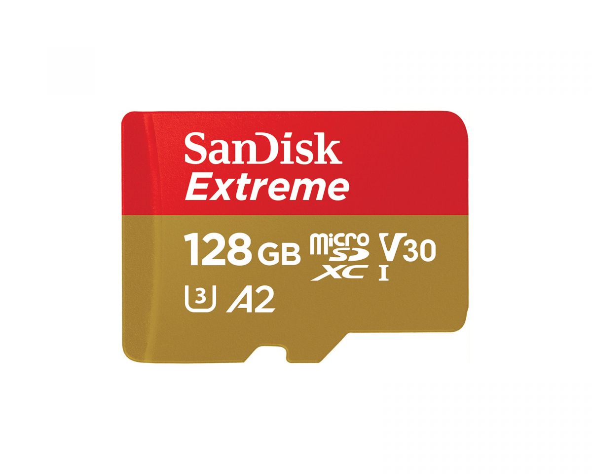 SanDisk Extreme microSDXC Minnekort - 128GB