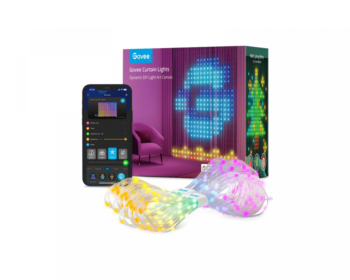 Govee WiFi & Bluetooth Curtain Light
