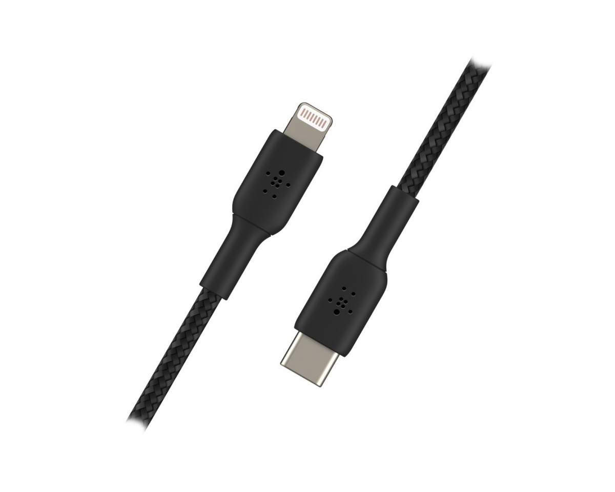 Belkin USB-C til Lightning Kabel - 1m - Svart