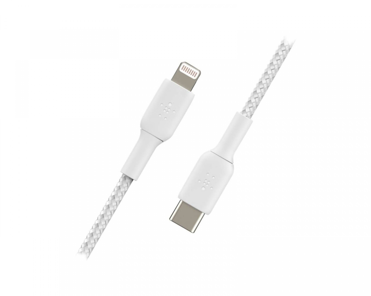 Belkin USB-C til Lightning Kabel - 1m - Hvit