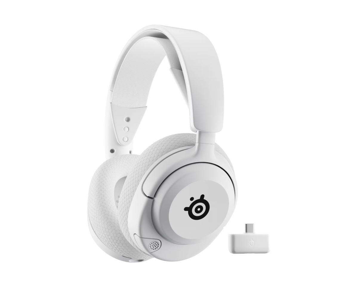 SteelSeries Arctis Nova 5 Wireless Gaming Headset - Hvit