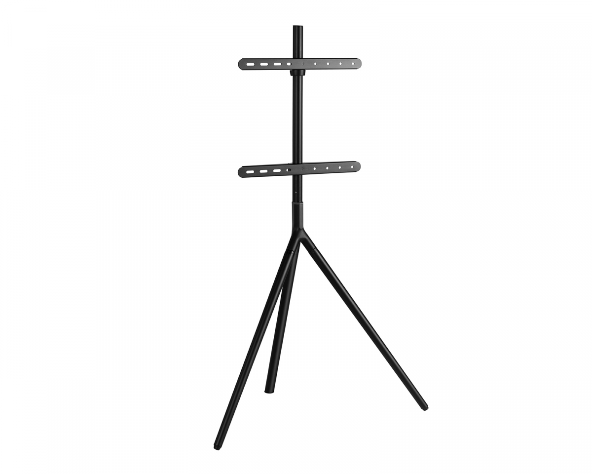 MaxMount TV-Gulvstativ på tre ben - 45"-65" - Svart