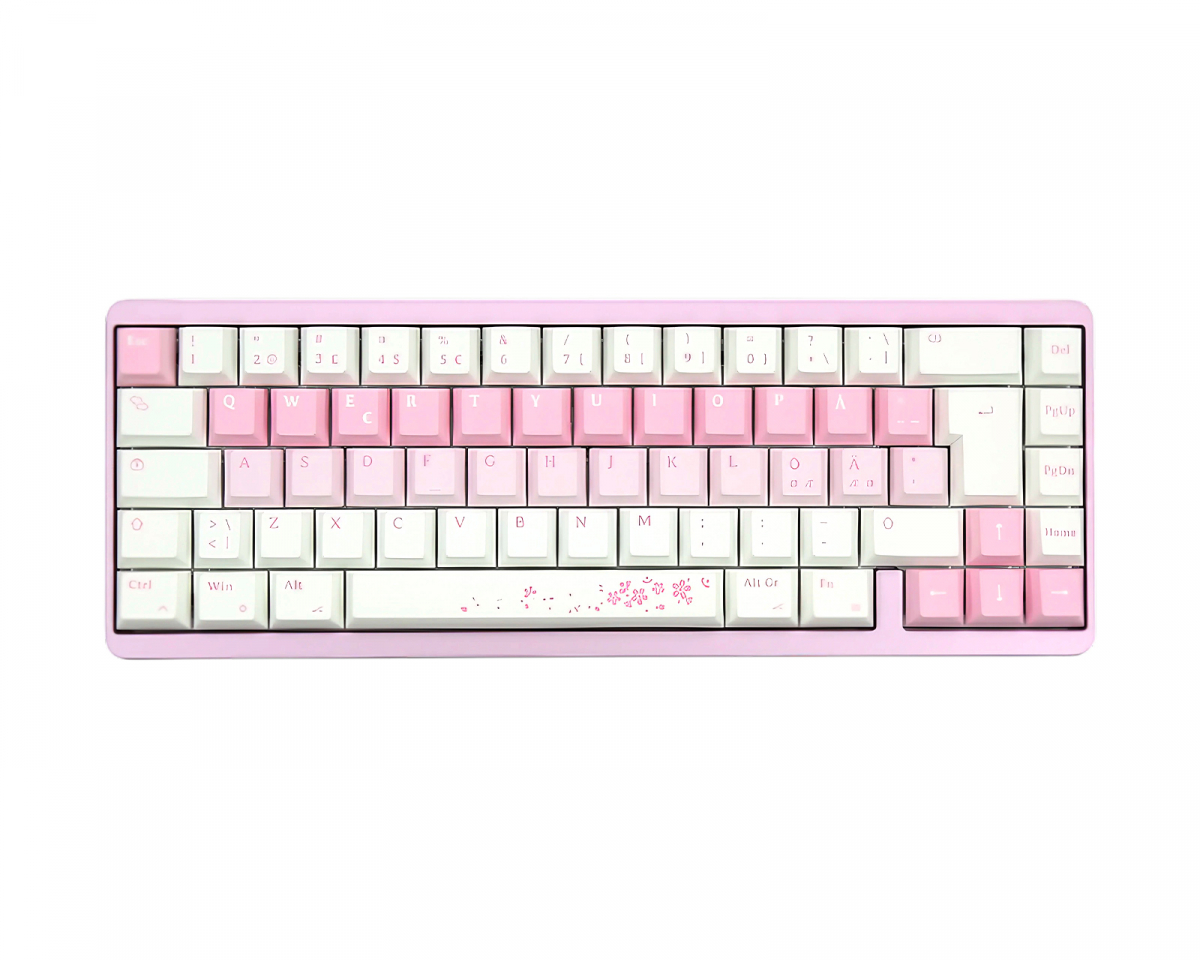 Varmilo Muse65 HE Tastatur [Gateron Magnetic White] - Sakura