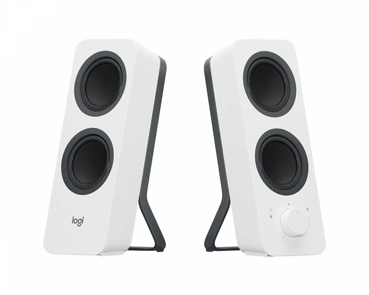 Logitech Z207 2.0 Høyttalere med Bluetooth - Hvit