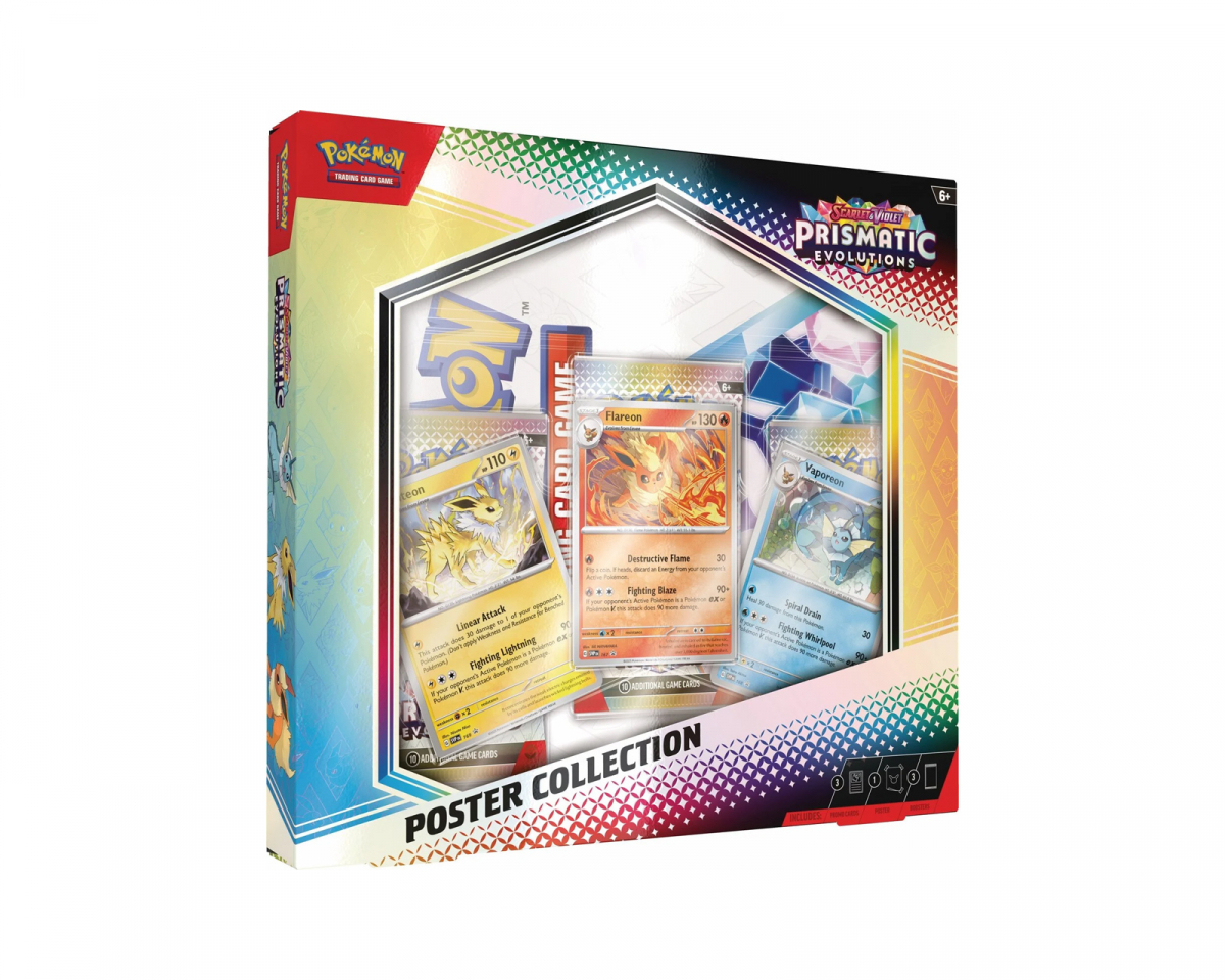 Pokémon Scarlet & Violet 8.5: Prismatic Evolutions Poster Collection