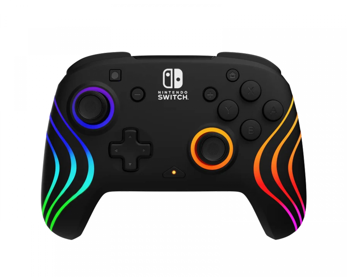 PDP Afterglow Wave with Motion Trådløs Kontroller - Svart (Nintendo Switch