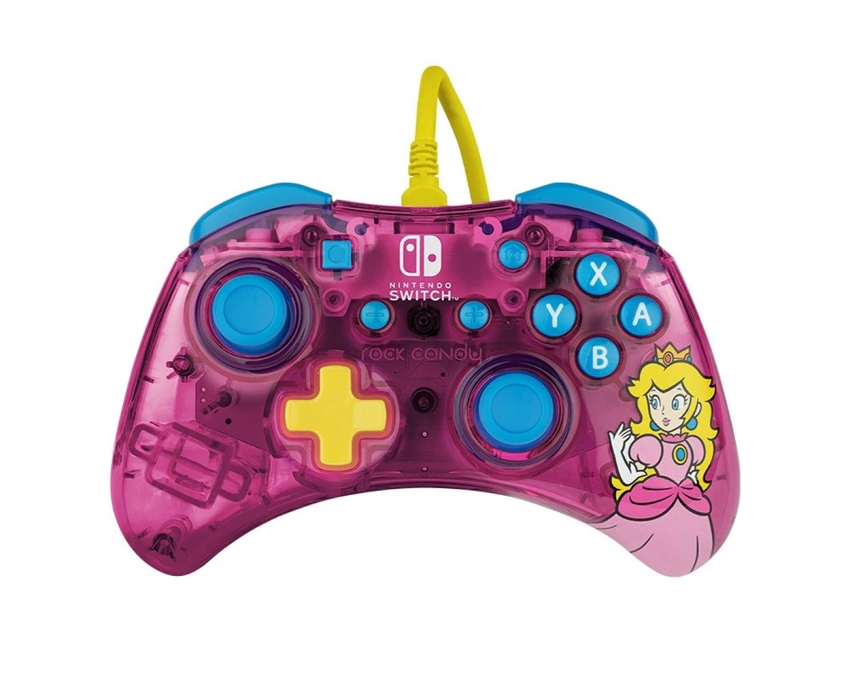 PDP Rock Candy Nintendo Switch Kontroller - Peach