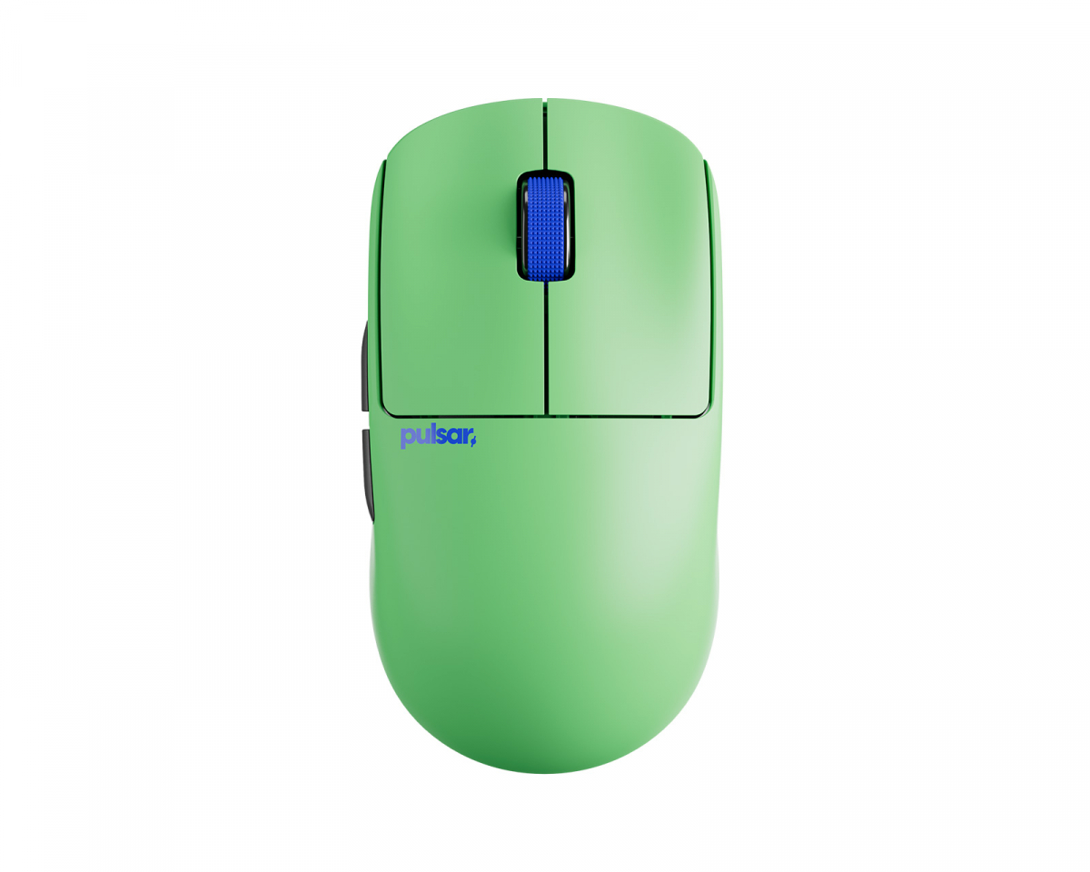 ダッフィーx2 Pulsar X2 CRAZYLIGHT Mini Trådløs Spillmus - Aqua Zest - MaxGaming.no