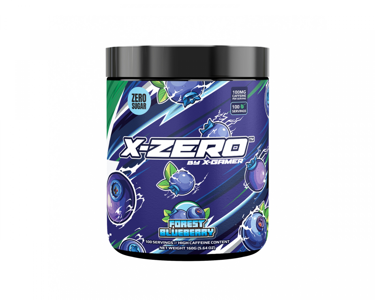 X-Gamer X-Zero Forest Blueberry - 100 Porsjoner