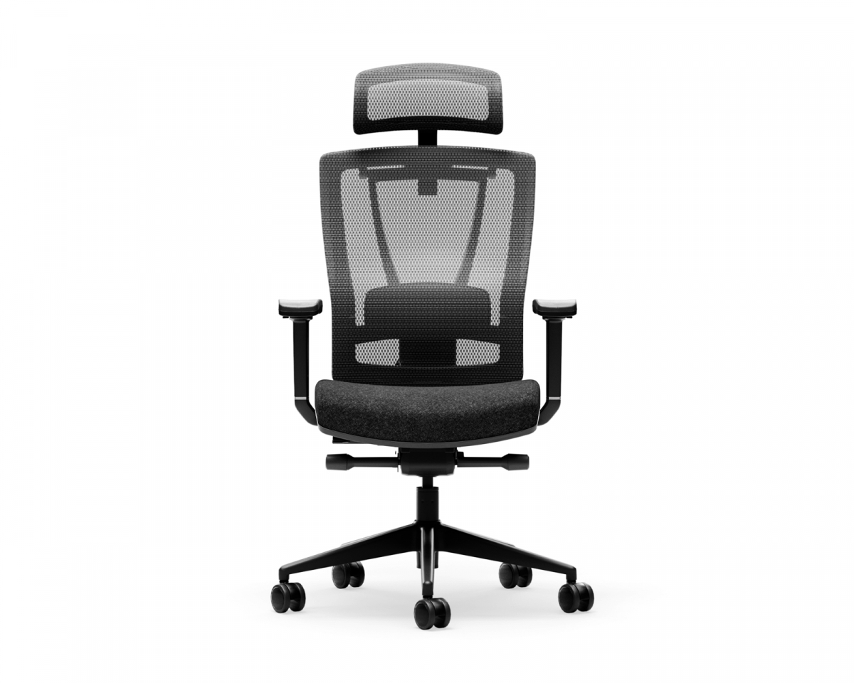 MaxMount Nexus Premium Kontorstol - Svart