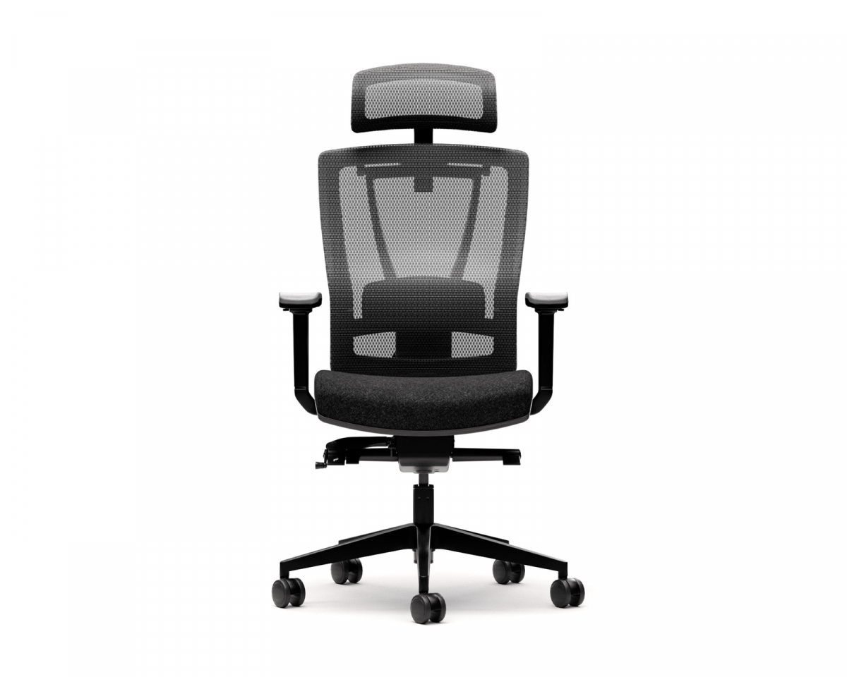 MaxMount Nexus Premium Kontorstol - Svart