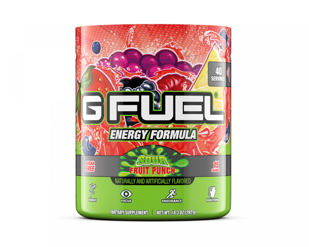 G FUEL Sour Fruit Punch - 40 Porsjoner