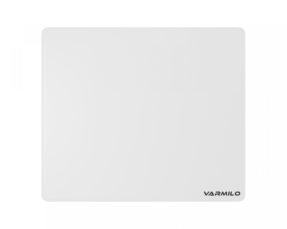 Varmilo Hvit Glass Musematte XL