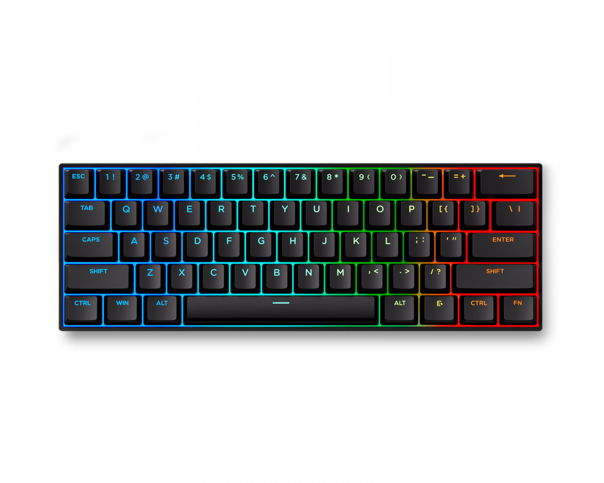 MCHOSE Ace 60 Pro ANSI Hall Effect Tastatur - Svart