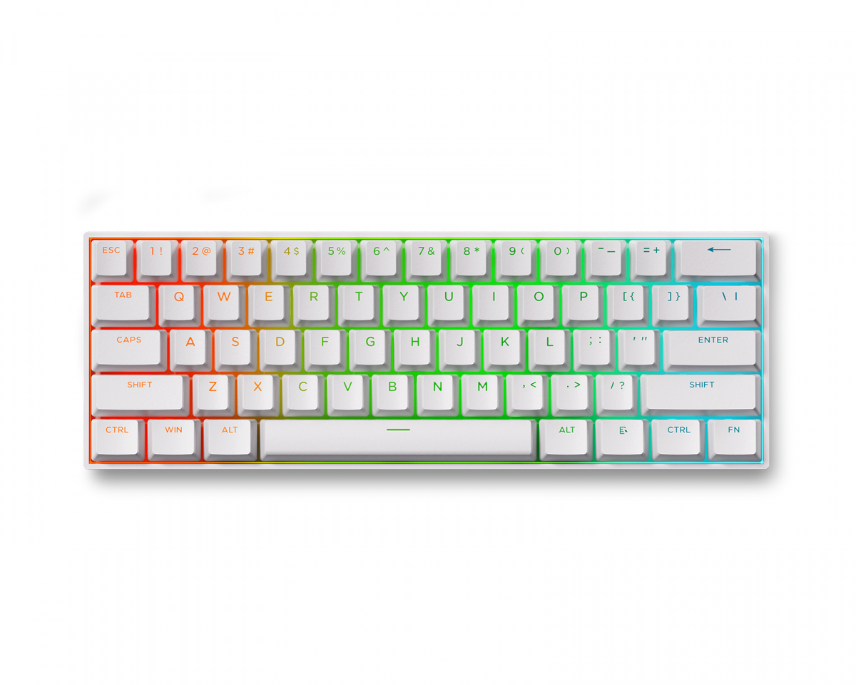 MCHOSE Ace 60 Pro ANSI Hall Effect Tastatur - Hvit
