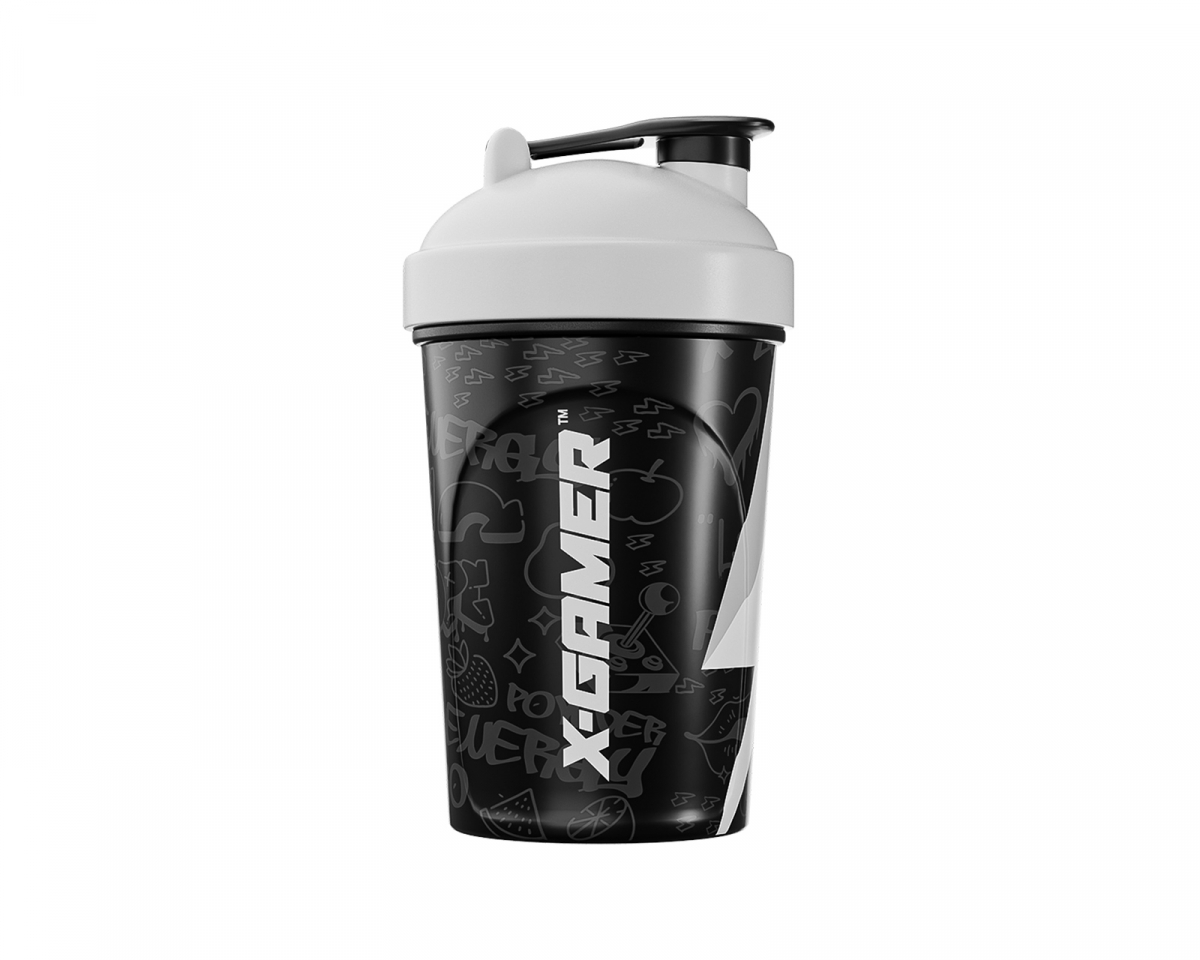 X-Gamer X-Zero Shaker 500ml - Svart & Grå