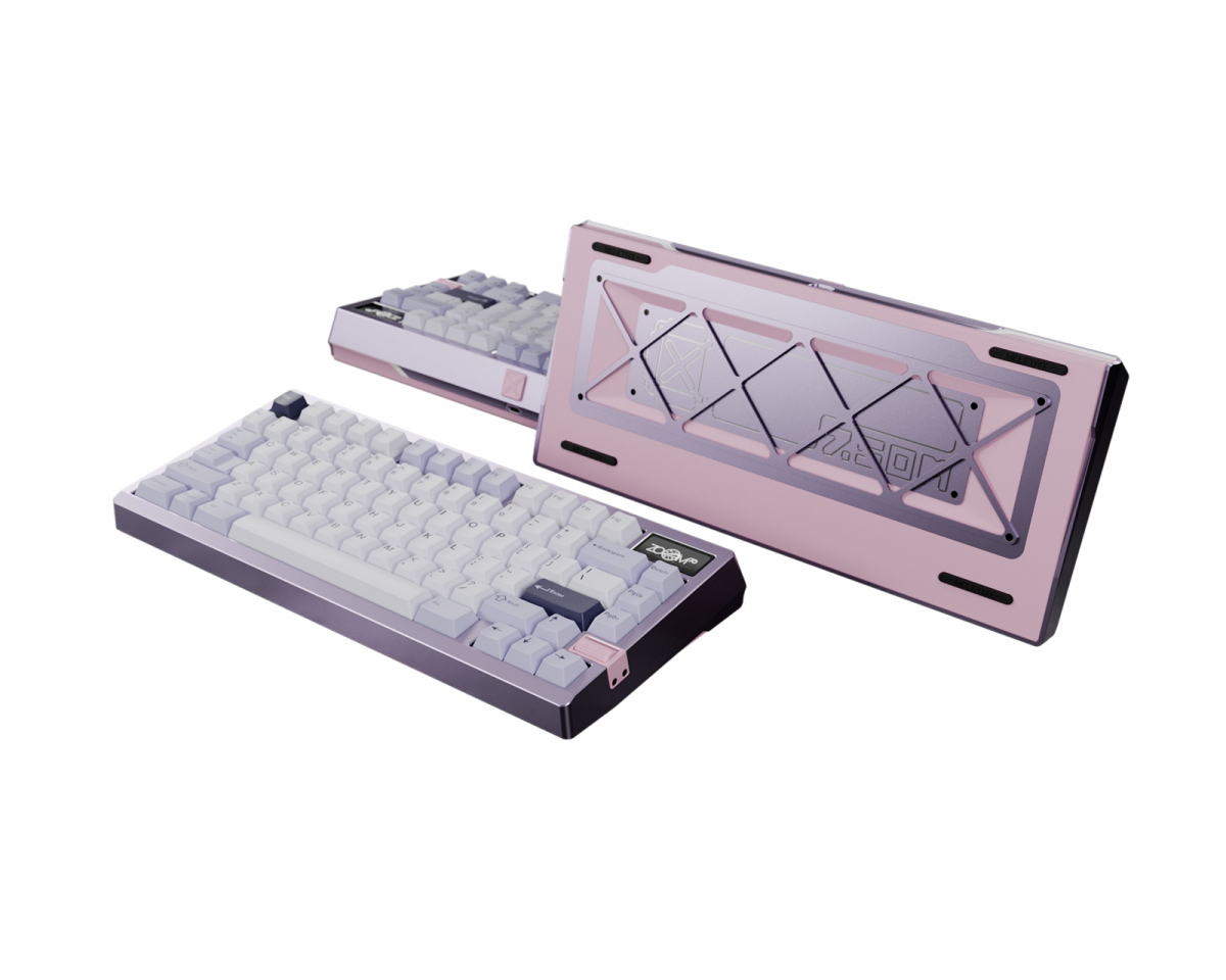 Wuque Studio Zoom75 TIGA Barebone Hotswap - Anodized Lavender