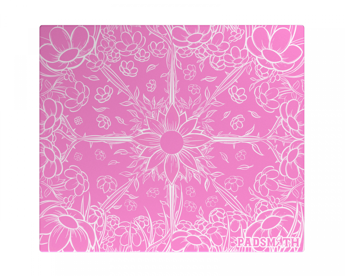 Padsmith Rosa Pink Glass Musematte - Balanced V2