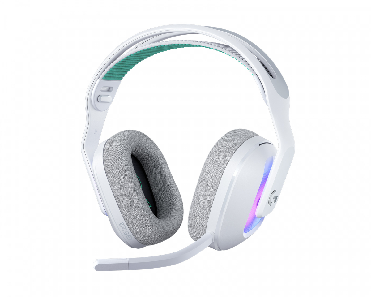 Logitech G522 Lightspeed Trådløs Gaming Headset - Hvit