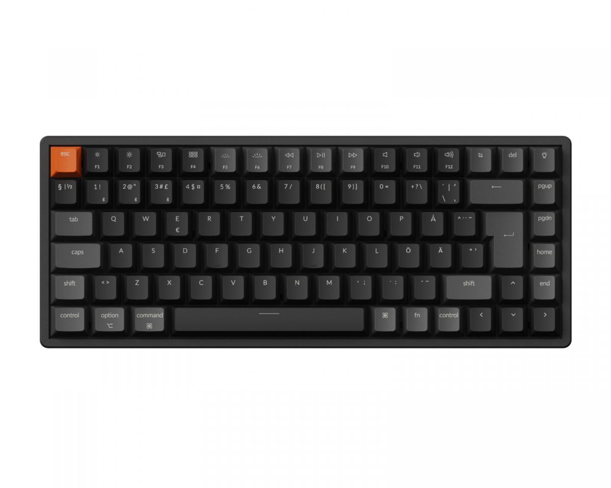 Keychron K2 V3 QMK RGB Hot Swap Aluminium Tastatur [Keychron Super Brown]