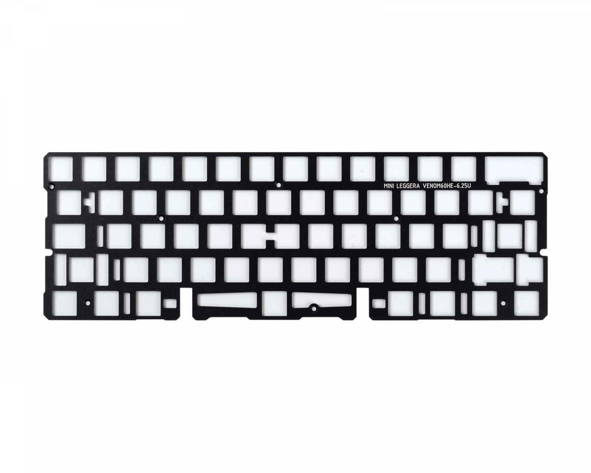 Geon Works Venom60HE Plate 6.25u - Aluminium