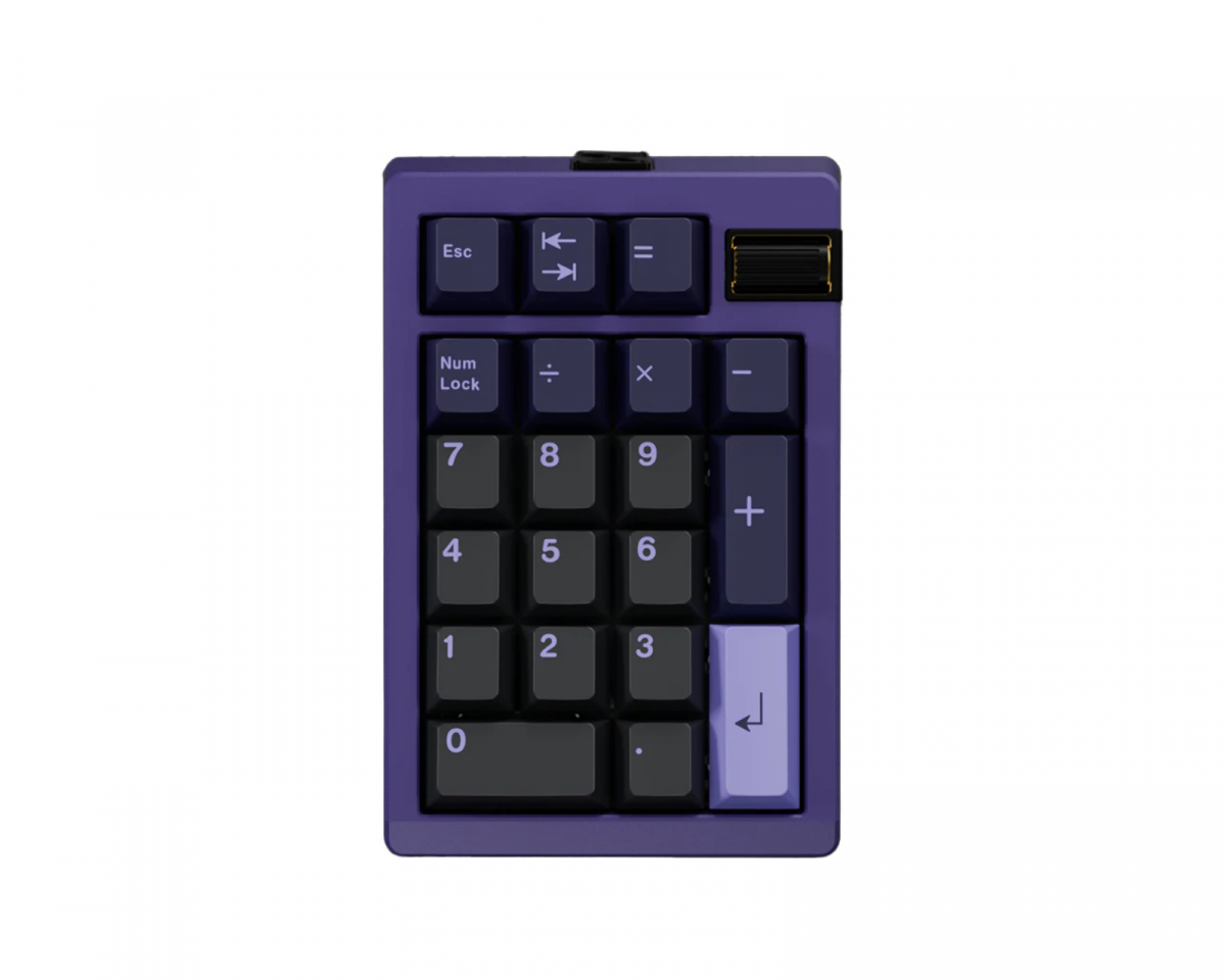 Wuque Studio ZoomPad TIGA Numpad Barebone Kit - Grape Purple