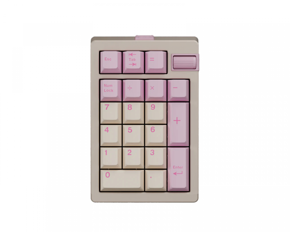 Wuque Studio ZoomPad TIGA Numpad Barebone Kit - Milk Tea