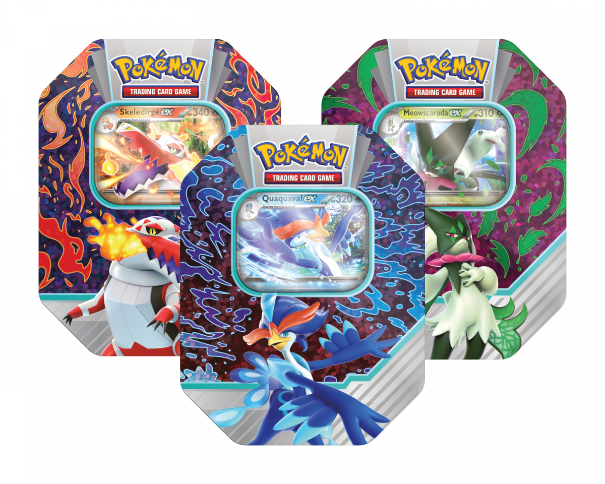 Pokémon Paldea Partners Tin
