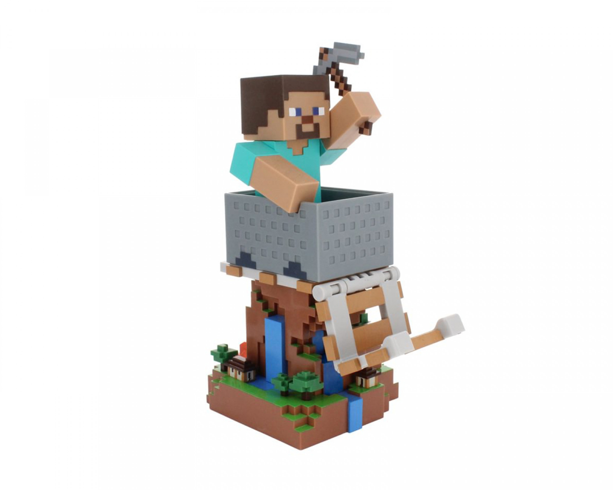 Cable Guys Minecraft: Steve R.E.S.T Mobil- & Kontrollholderen