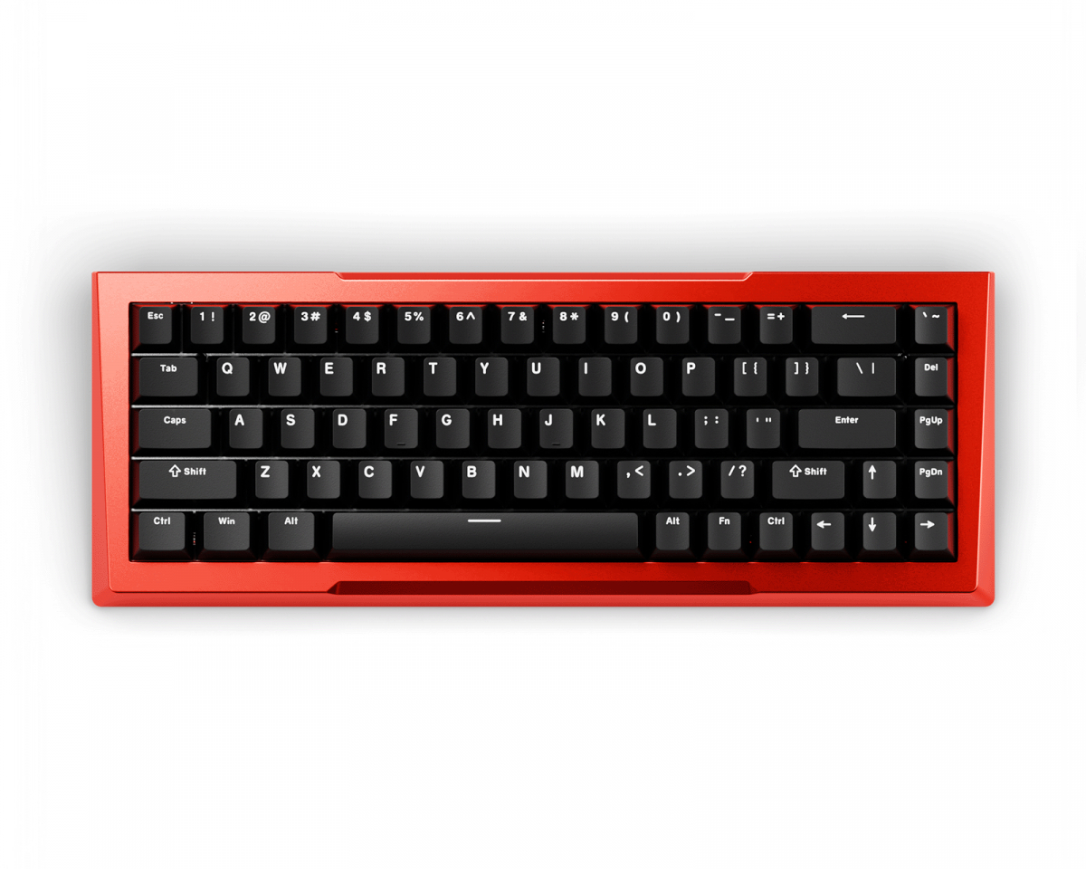 Pwnage Zenblade 65 V2 - Hall Effect Gaming Tangentbord Black Edition Ansi - R