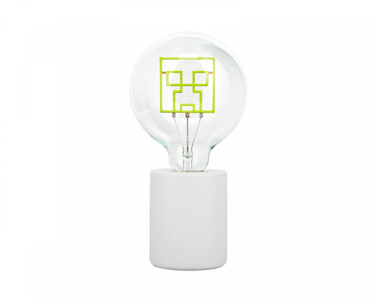 Paladone Minecraft Creeper - LED Neon Lyspære Lampe