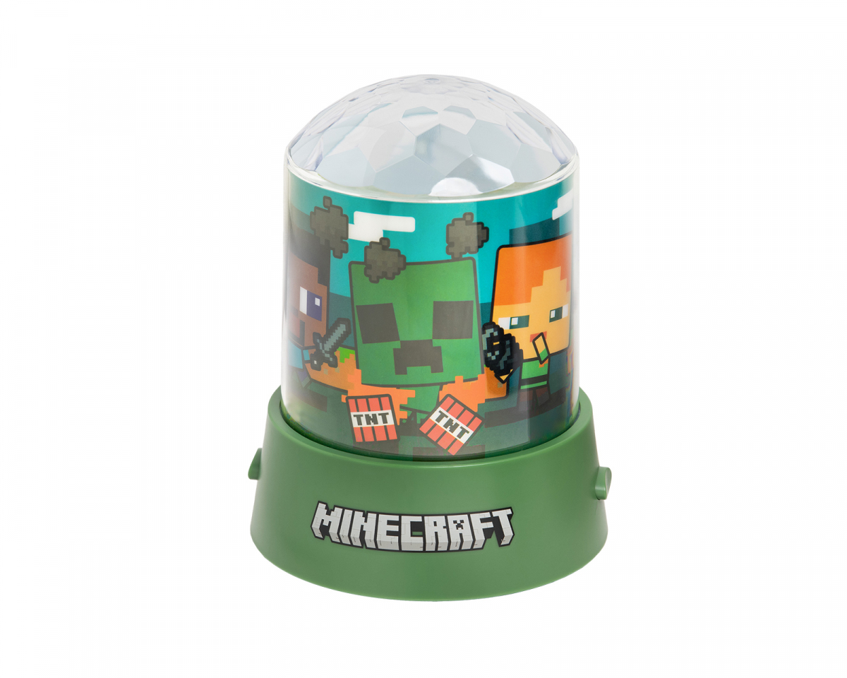 Paladone Minecraft Party Projection Light - Minecraft Nattlampe