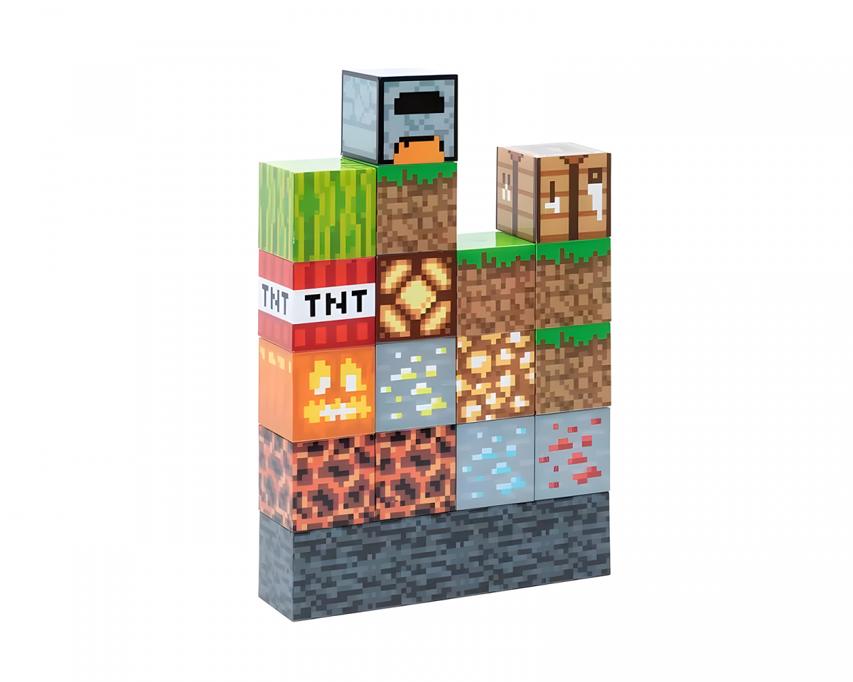 Paladone Minecraft Block Building Light BDP - Minecraft Lampe