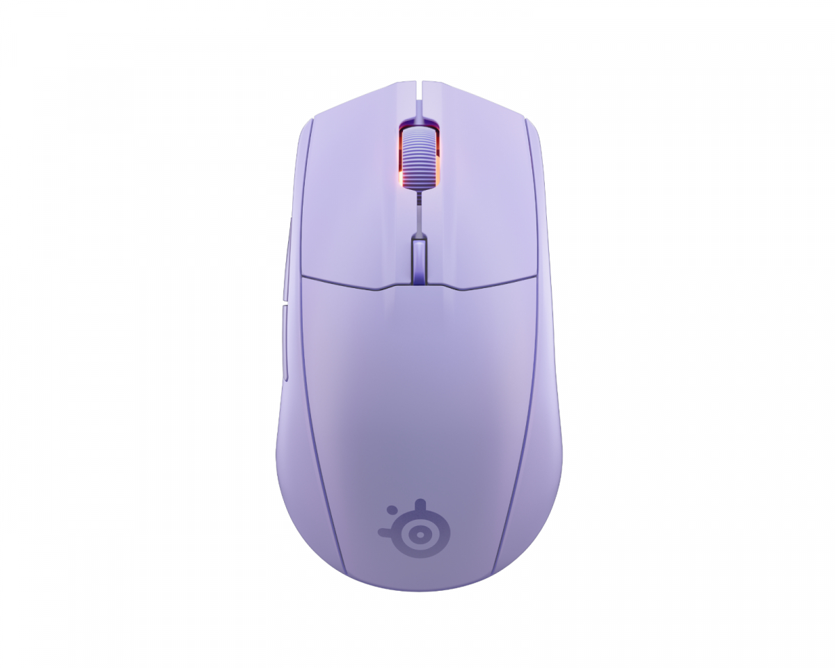 SteelSeries Rival 3 Gen 2 Trådløs Gamingmus – Lavendel