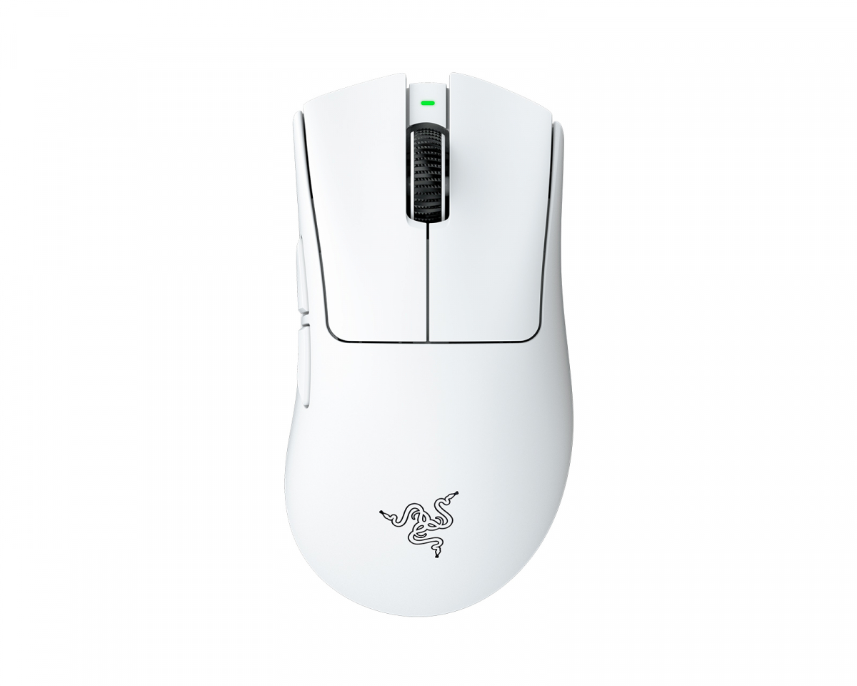 Razer DeathAdder V4 Pro Trådløs Gamingmus - Hvit