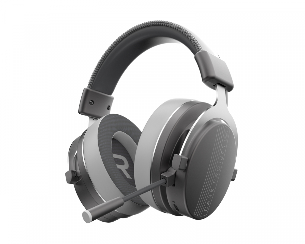 Dark Project VEXO Trådløst Gaming Headset - Grå