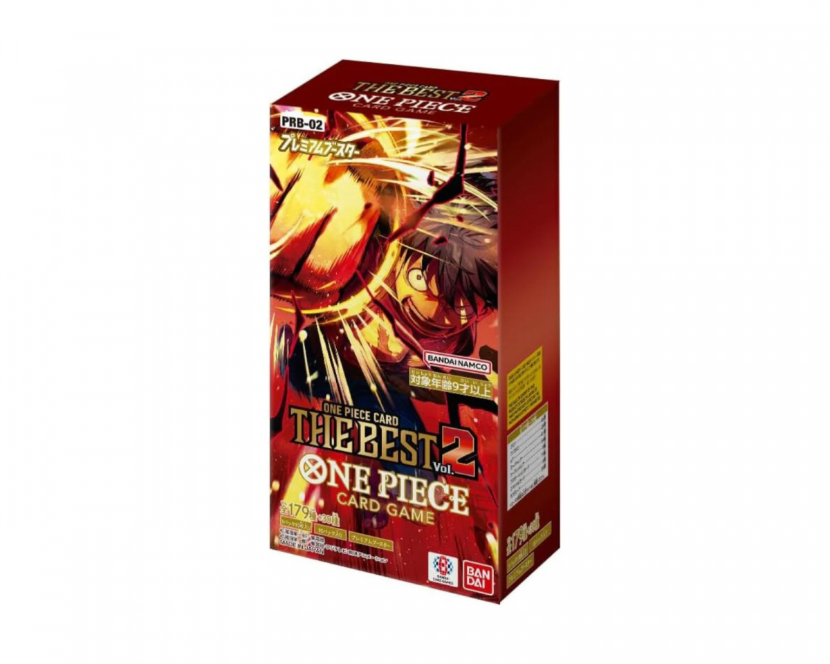 One Piece PRB-02: The Best Vol.2 Premium Booster Box (Japansk)