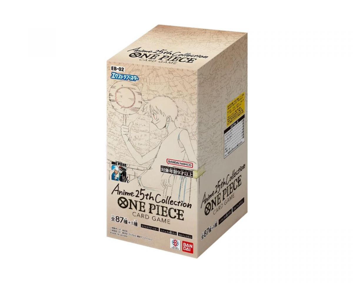 One Piece EB-02: Extra Booster Anime 25th Collection Booster Box (Japansk)