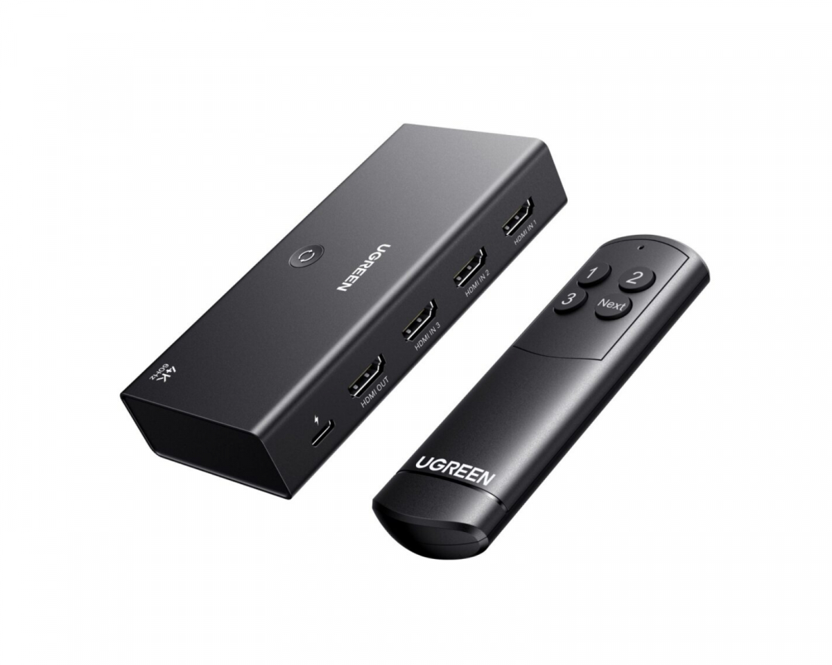 UGREEN HDMI Switch 3-In1