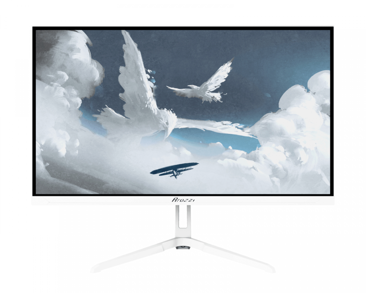 Arozzi Nova 24“ IPS20x1080 200Hz Gaming Monitor - Hvit