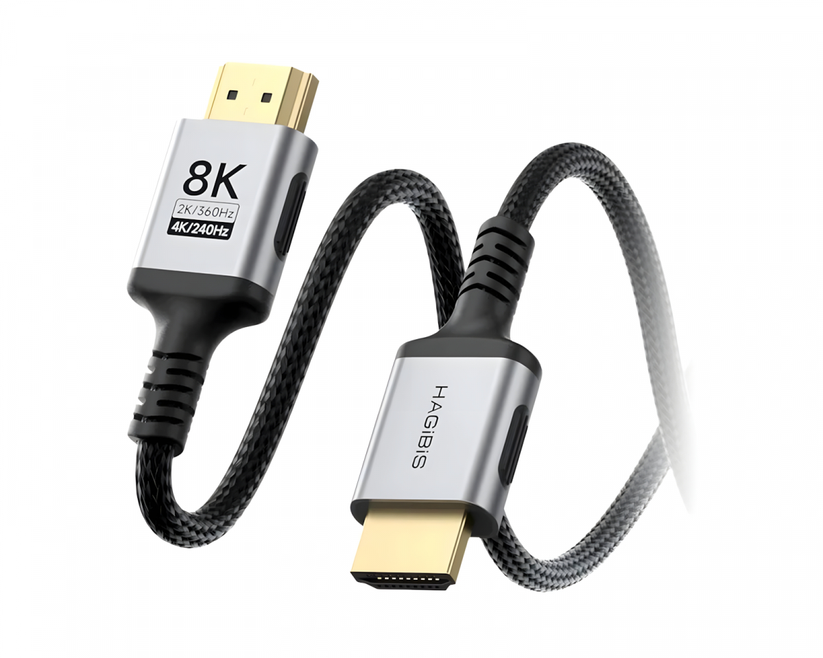 Hagibis Ultra Soft High Speed 8K HDMI Kabel – 1.5 m