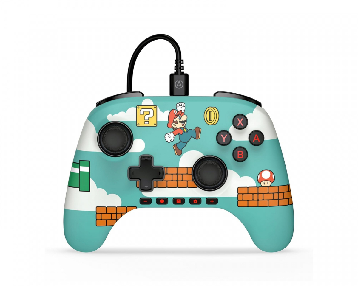 PowerA Advantage Kablekontroller for Nintendo Switch 2 - Mario Time