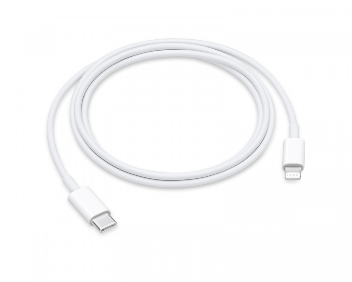 Apple Lightning til USB-kabel MFi Hvit (0,5 Meter)