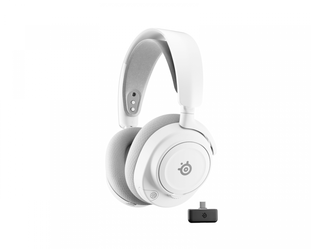 SteelSeries Arctis Nova 7 Gen 2 Trådløst Gaming Hodesett - Hvit