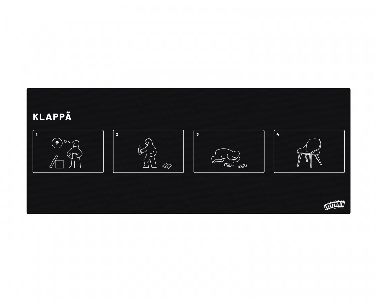 Evensteven Gaming Musematte - KLAPPÄ