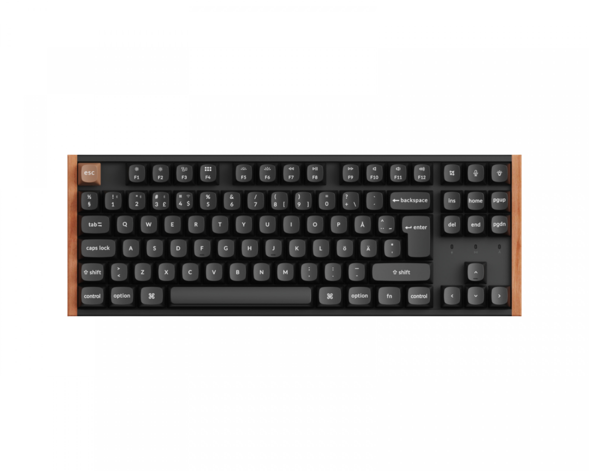 Keychron K8 HE SE Trådløst QMK Tastatur [Gateron 2.0 Purple Magnetic Switch] -
