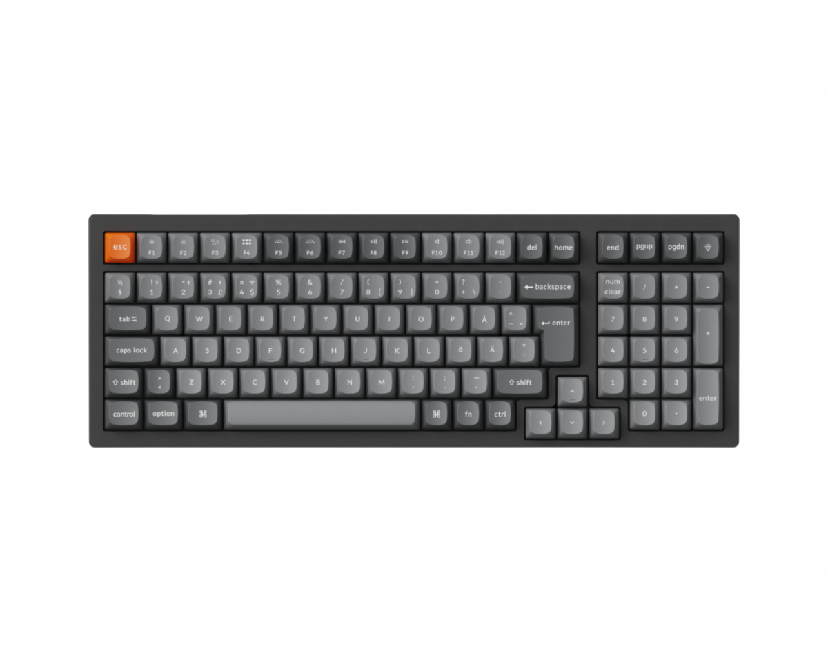 Keychron K4 MAX Trådløst QMK/VIA Tastatur [Keychron Super Brown]
