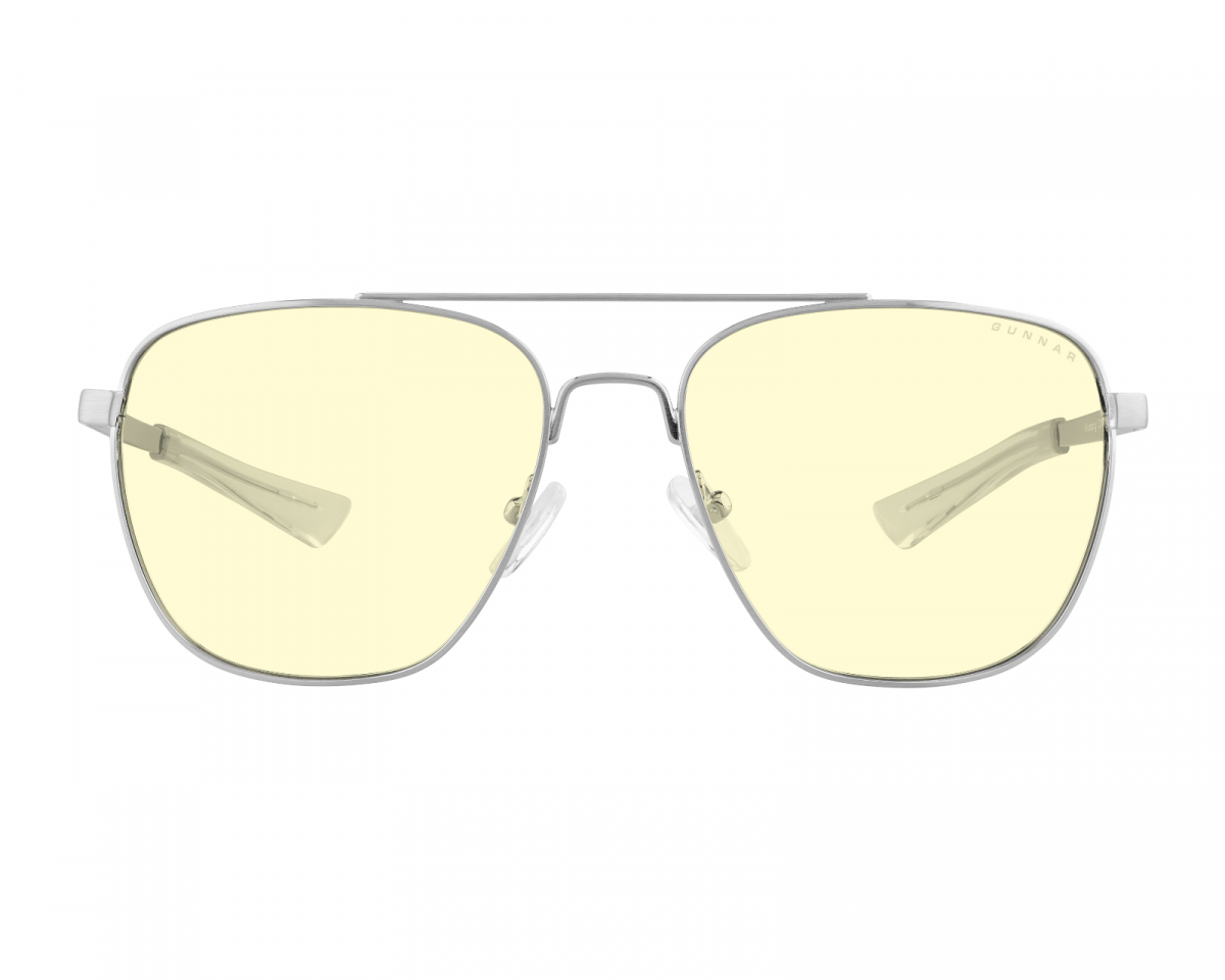 Gunnar Optiks Mustang - Chrome - Amber